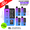Hayati Rubik 7000 Puff Blueberry Raspberry
