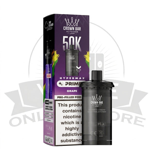 Box Of 5 Grape Al Fakher 50K Pod