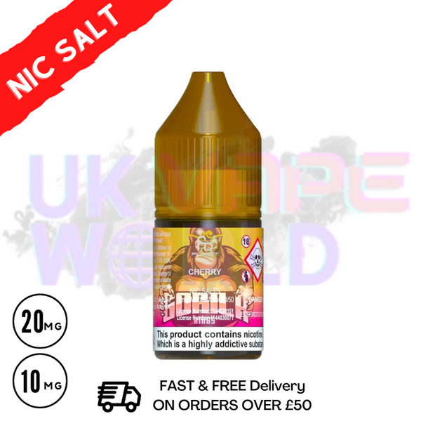 Shop Cherry - RandM Tornado 7000 Nic Salt 10ML eLiquid - UK Vape World