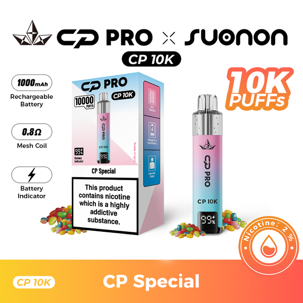 CP Pro 10K Puff Prefilled Pod Kit - Only £6.99