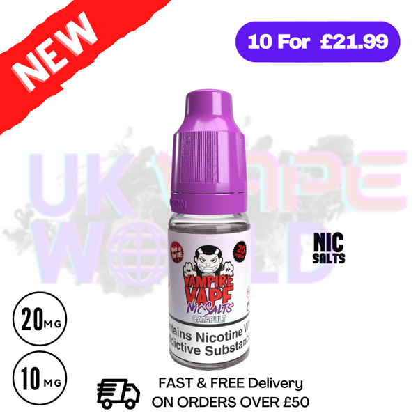 Vampire Vape Catapult 10ml Nic Salt