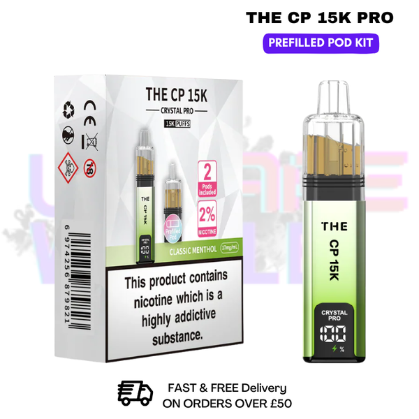 The CP Pro 15K Puff Kit - Only £7.89 or Any 3 For £21