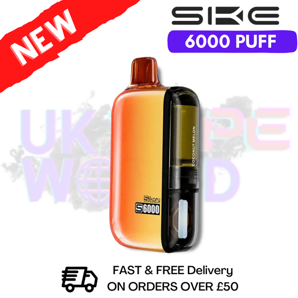 Coconut Melon SKE SIKARY 6000 PUFF 6K Prefilled Kit