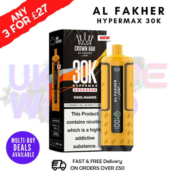 Cool Mango Al Fakher 30K HyperMax Pod Kit - ukvapeworld