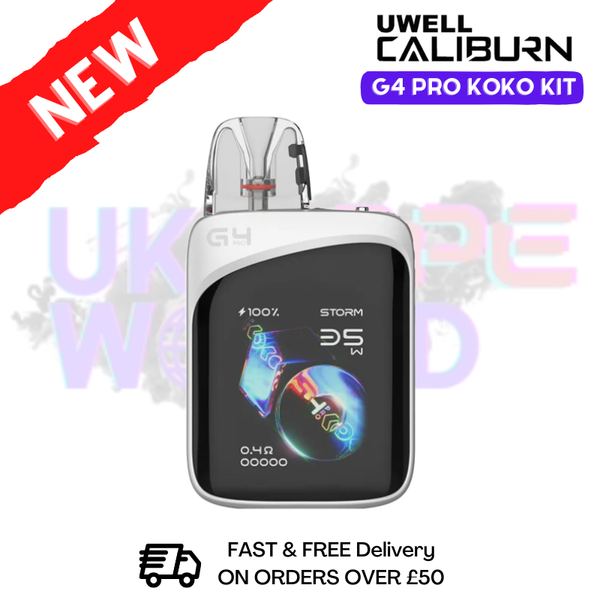 Crystal White Uwell Caliburn G4 Pro Koko Pod Kit