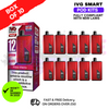 Fizzy Cherry IVG Smart Max Box Of 10 Kits