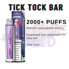 Features of fizzy grape tick tock