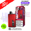 Fizzy Cherry IVG Smart Max 10K Puff Prefilled Pod Kit