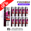 Fizzy gummy Firerose 600 Puff Vape Kits Box of 10 - ukvapeworld