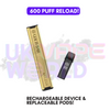 Blue Raspberry Gold Bar Reload Prefilled Pod Kit Box of 10