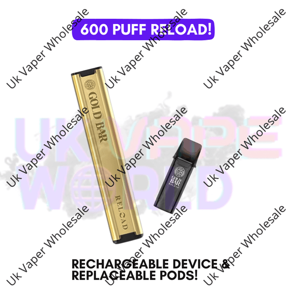 24K Mango Gold Bar Reload Prefilled Pod Kit