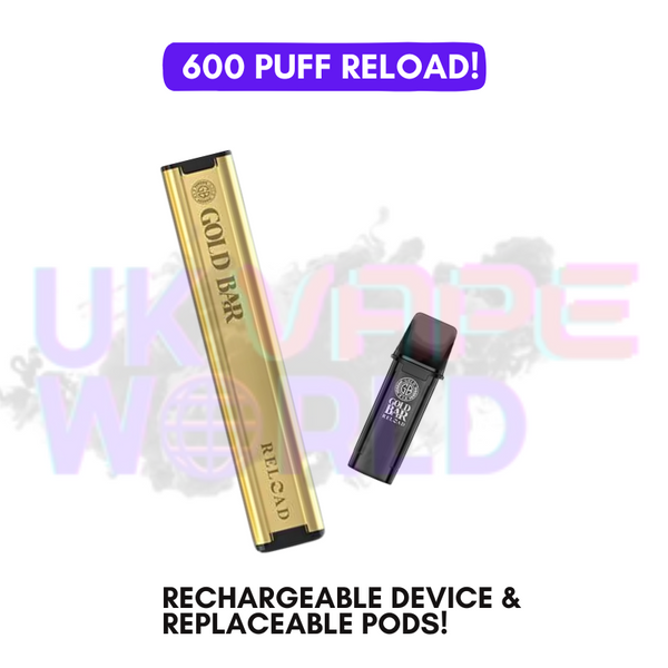 24K Mango Gold Bar Reload Prefilled Pod Kit Box of 10