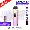 Gold Pink Innokin Trine Pod Vape Kit