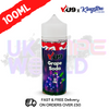 Grape Soda Shortfill Juice 100ML Eliquid - VU9 x Kingston