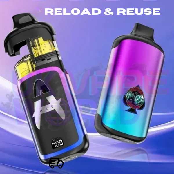 Reuseable JNR 36K ACE Prefilled Pod Kit - UK Vape World