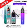 Kiwi Passionfruit Guava ELUX LEGEND Salt 3500puff x Aspire Disposble Kit - UK Vape World
