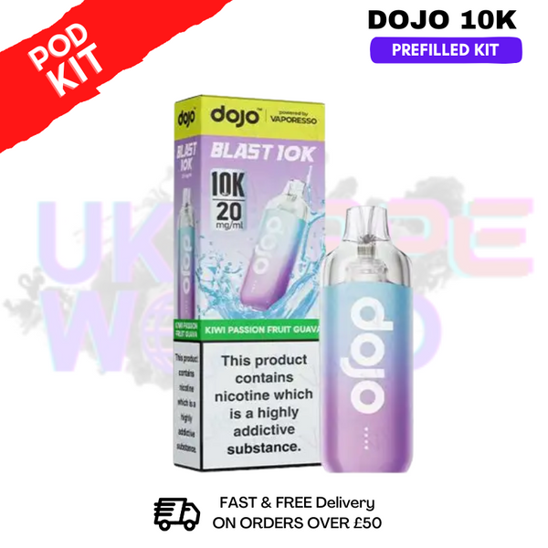 Dojo Blast 10K Puff 10,000 Prefilled Pod Kit