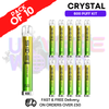 Lemon Lime Huba SKE 600 Puff Crystal Kits Box Of 10