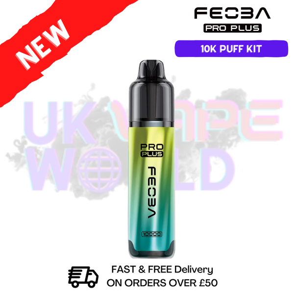 Lemon Lime Feoba Pro Plus 10K Puff Vape Kit - ukvapeworld