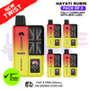 Hayati Rubik 7000 Puff Lemon Cola ICE