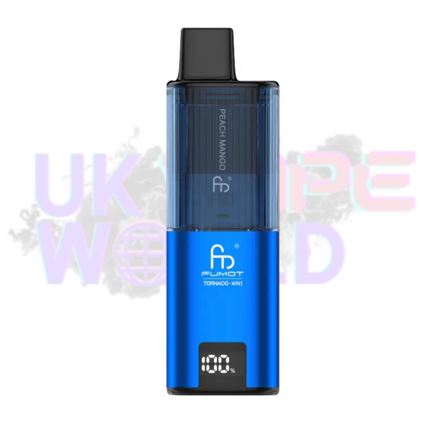 Blue Fumot RandM Tornado 4 in 1 4000 Puff Disposable Vape Kit