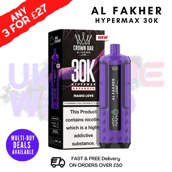 Magic Love Al Fakher 30K HyperMax Pod Kit - ukvapeworld