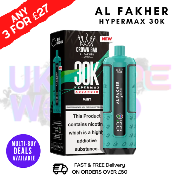 Mint Al Fakher 30K HyperMax Pod Kit- ukvapeworld