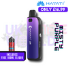 Hayati X4 Refillable Pod Vape Kit + Free 100ML Liquid - Misty Purple - UK Vape World