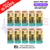 Shop Orange Raspberry Juicy Pod 10K Prefilled Pods Box Of 10
