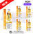 Pineapple Peach Mango HQD Glow Air 70k Vape Kit Box of 5 - ukvapeworld