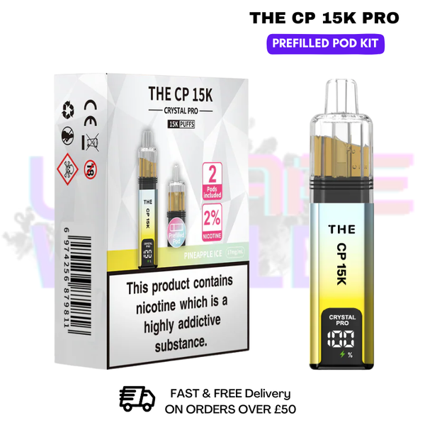 The CP Pro 15K Puff Kit - Only £7.89 or Any 3 For £21