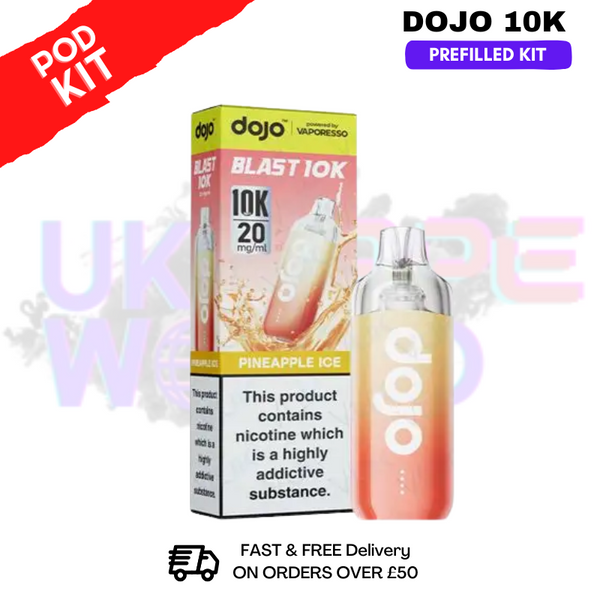 Dojo Blast 10K Puff 10,000 Prefilled Pod Kit