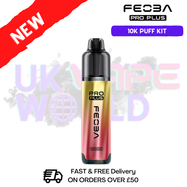 Pink Lemonade Feoba Pro Plus 10K Puff Vape Kit - ukvapeworld