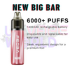 Features Of Raspberry Lemonade Feoba Pro 6000 6K Puff Pod Kit