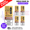 Raspberry Watermelon Gold Bar XL REFIL Pods Box Of 5 - ukvapeworld
