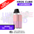 The image shows a Sakura Pink XROS Cube Vape Kit by Vaporesso, which includes a pod vape device, a USB Type-C charging cable, and indicates the inclusion of a free 100ml e-liquid.