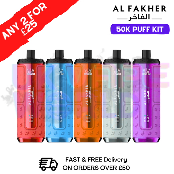 Shop Al Fakher 50K HyperMax Prefilled Pod Kit - 3 For £30 - UK Vape World