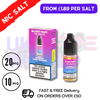 Blueberry Cherry Cranberry Bloody Mary 10ml nic salt e-liquid - UK Vape World