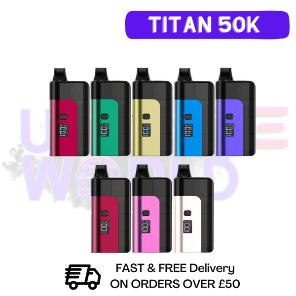 Titan 50K Prefilled 50000 Puff Pod Kit