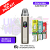 Silk Brown Oxva Xlim Pro 2 DNA Pod Kit + FREE NIC SALT