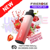 Straw Rasp Cherry Elux Firerose 7K 7000 Puff Pod Kit