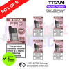 Strawberry Raspberry Cherry Titan Pro 15K Pod Kit Box of 5 - ukvapeworld