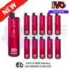Shop Box Of 10 - Strawberry Watermelon IVG 2400 Disposable Vape Pen Kit - UK Vape World