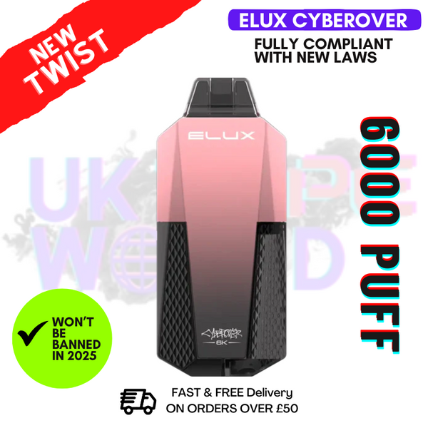 Summer Dream Elux CyberOver 6000 Puff 6K Pod Vape Kit - UK Vape World