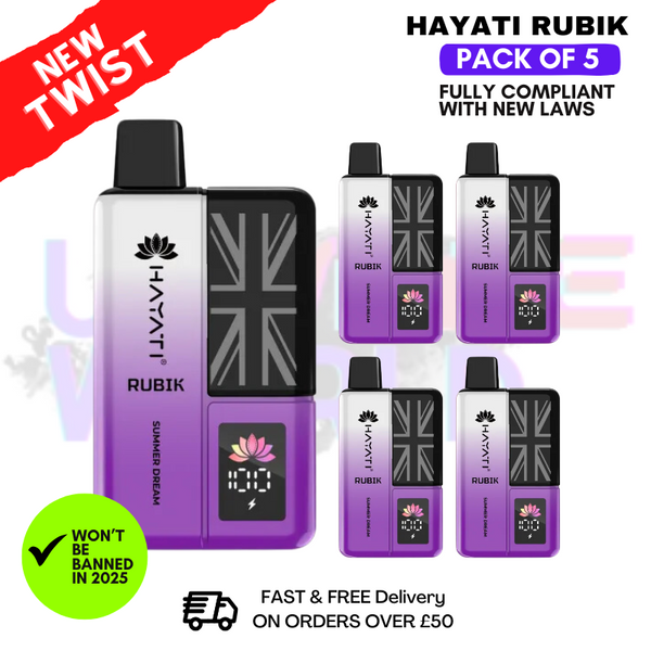 Hayati Rubik 7000 Puff Summer Dream