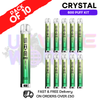 Sweet Mint Crystal Bar Puffs 600 SKE Box Of 10 - ukvapeworld