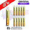 Sweet Melon Crystal Bar Puffs 600 SKE Box Of 10 - ukvapeworld