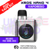 Shop Vaporesso Xros Nano 4 Titanium Silver Vape Kit 