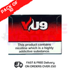 CHERRY MENTHOL VU9 E-Liquid Juice 10ml Nic Eliquid - 10 x 10ML - UK Vape World
