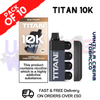 Shop Vanilla Cream Tobacco Titan 10K Disposable Vape Kit Pack Of 10 - UK Vape World